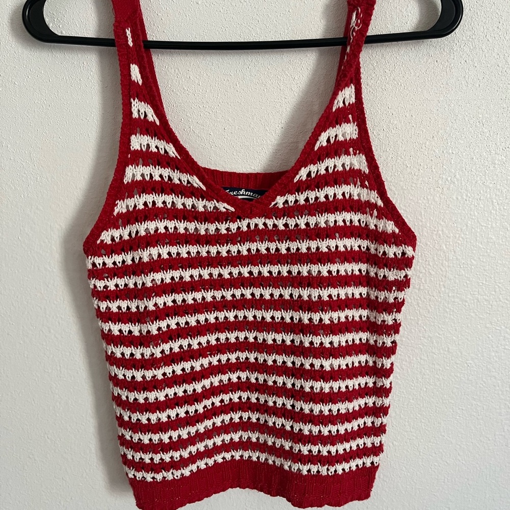 Knitted tank top
